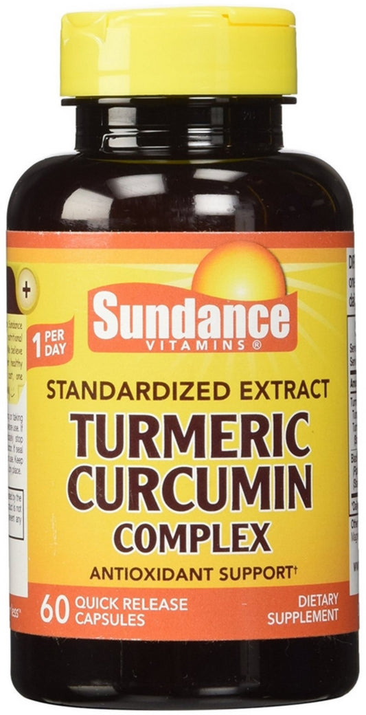 TURMERIC CURCUMIN COMPLEX BLK PEP CAP 60 SUND