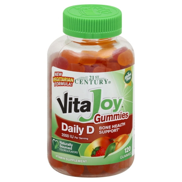 21ST CENTURY VITAJOY DAILY VIT D GUMMY 120