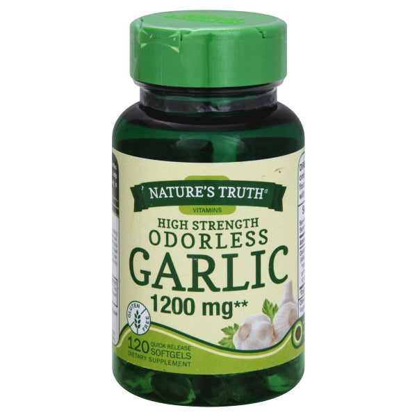 GARLIC SOFTGEL ODORLESS 1200 MG 120 NT