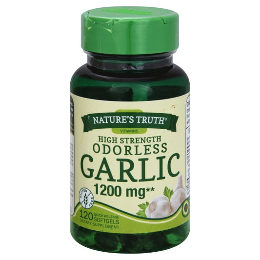 GARLIC SOFTGEL ODORLESS 1200 MG 120 NT