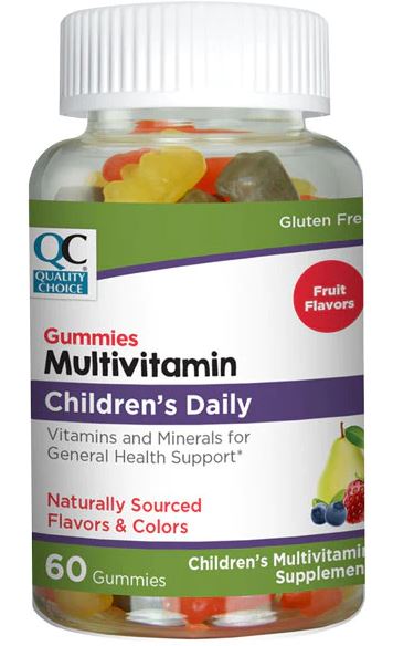 QC CHILDRENS MULTIVITAMIN GUMMIES 60
