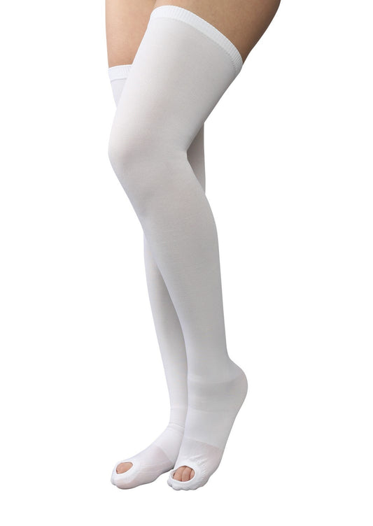 ANTI EMBOLISM THIGH 18MM CT WHITE LG TF