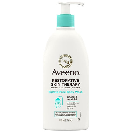 AVEENO RESTORATIVE BODY WASH 18 OZ