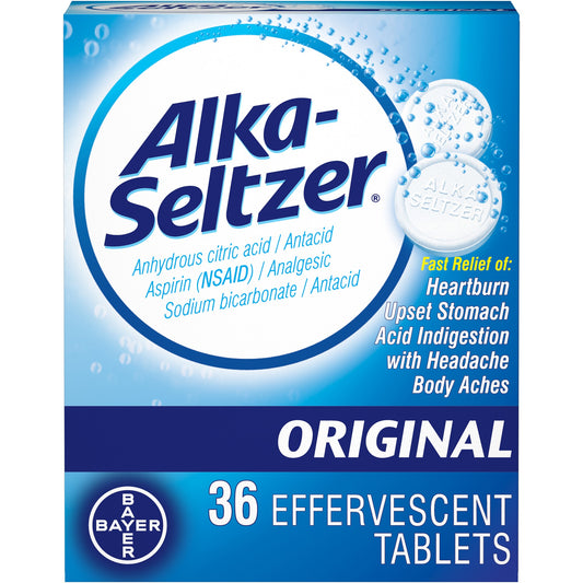 ALKA SELTZER ORIGINAL 36