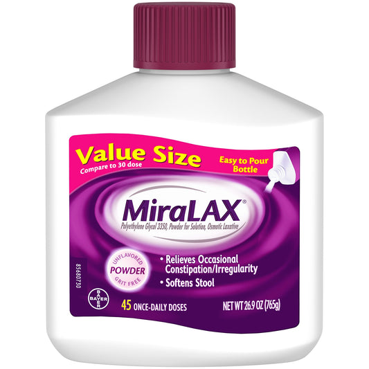 MIRALAX 45 DOSES 26.9 OZ