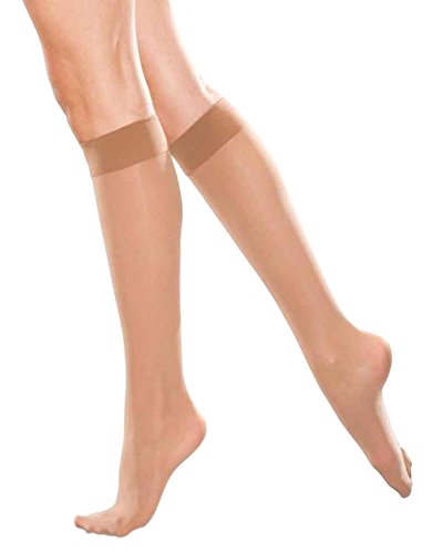 KNEE HIGH 10-15 LIGHT CT SAND XLG TF