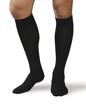KNEE HIGH 15-20 MEN DRESS SOCK BROWN LG TF