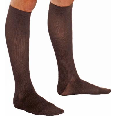 KNEE HIGH 15-20 MEN DRESS SOCK BROWN XL TF
