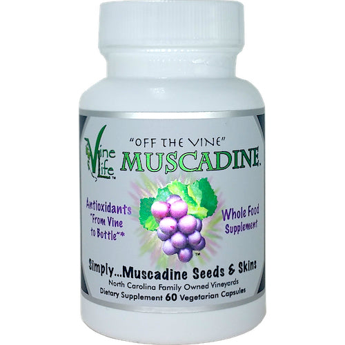 MUSCADINE GRAPE SEED SKIN SUPP CAP 650MG 60