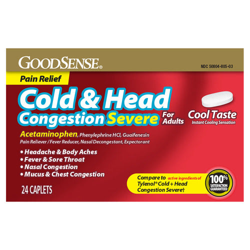 GS SEVERE COLD HEAD CONG COOL TASTE CAPLET 24