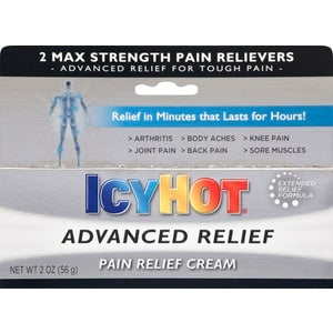 ICY HOT ADVANCED PAIN RELIEF CREAM 2 OZ