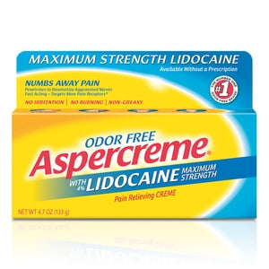 ASPERCREME LIDOCAINE CREAM 4.3 OZ
