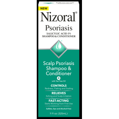 NIZORAL PSORIASIS SHAMPOO & CONDITIONER 11 OZ