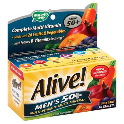 ALIVE MEN 50+ TAB 50