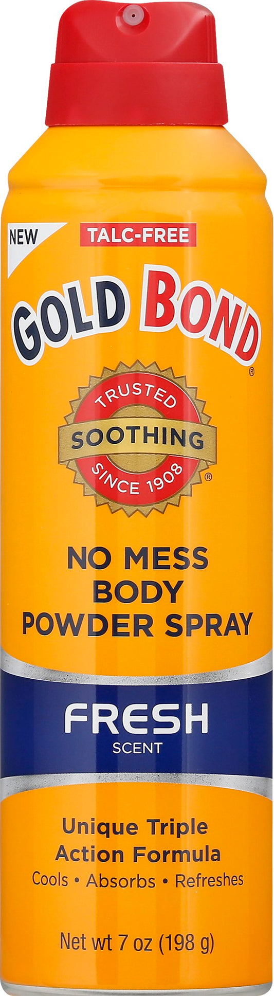 GOLD BOND NO MESS BODY POWDER SPR FRESH 7 OZ