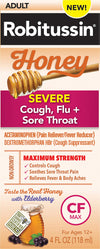 ROBITUSSIN HONEY COUGH & CONGESTION CF 4 OZ