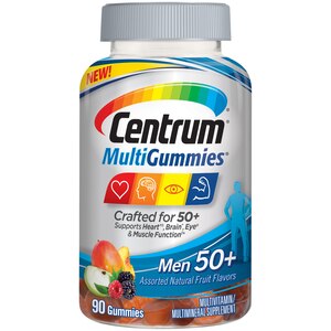 CENTRUM MEN 50+ MULTIVITAMIN GUMMY 80