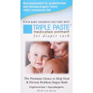 TRIPLE PASTE MEDICATED DIAPER RASH OINT 2 OZ