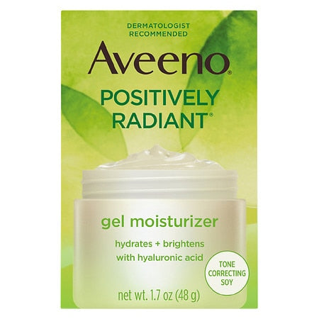 AVEENO POSITIVELY RAD GEL MOISTURIZER 1.7 OZ