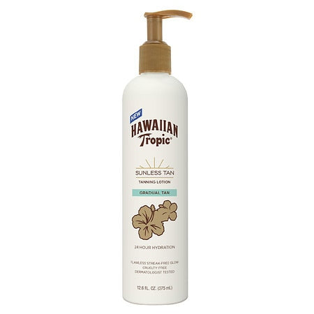 HAWAIIAN TROPIC GRADUAL TANNING LOT 12.6 OZ