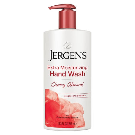 JERGENS EX-MOIST HAND WASH CHERRY ALMND 8.3OZ