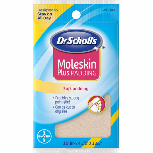 DR SCHOLLS MOLESKIN + PAD STRIPS 3