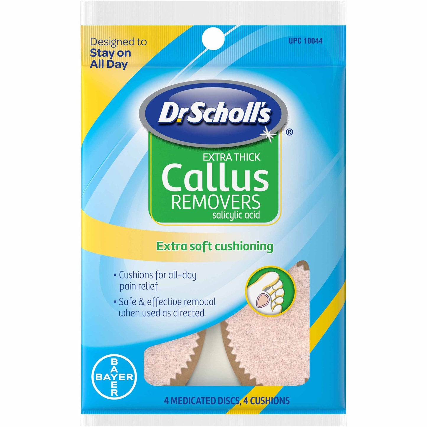DR SCHOLLS CALLUS REMOVER EXTRA THICK 4