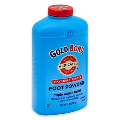 GOLD BOND MAX-STR MEDICATED FOOT POWDER 10 OZ