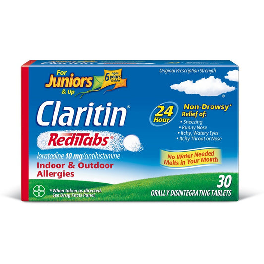 CLARITIN JR ALLERGY 24HR REDITAB 10 MG 30