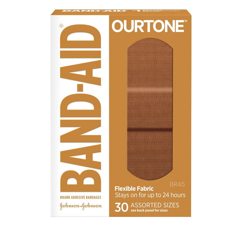 BAND AID OUR TONE BR45 FLEXIBLE FABRIC 30