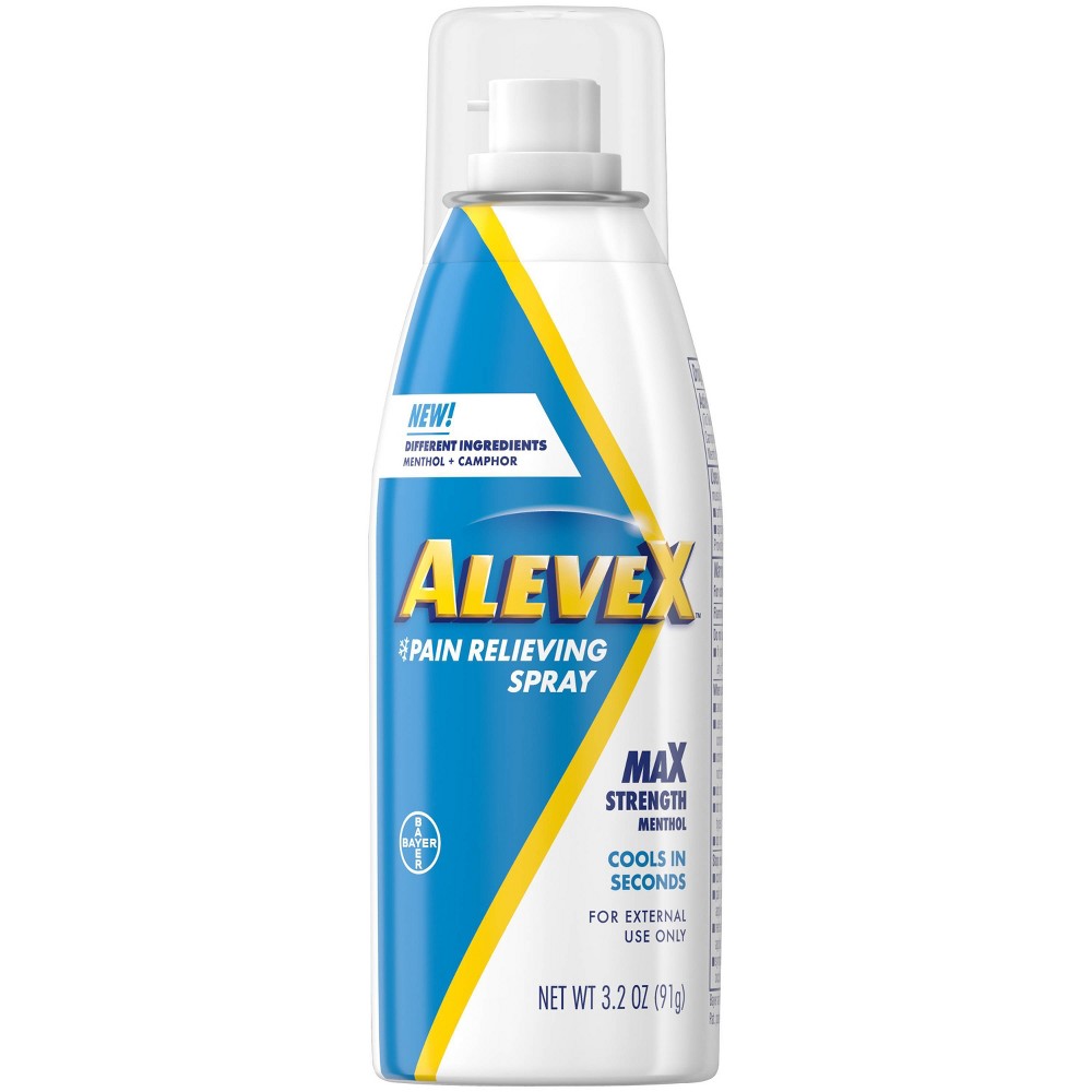 ALEVE X MAX STRENGTH PAIN REL DRY SPRAY 3.2OZ