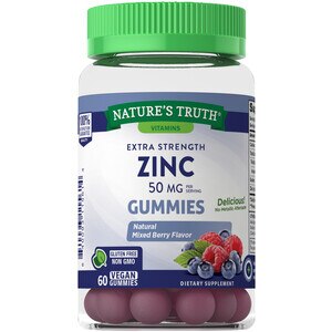 ZINC GUMMIES 50 MG 60 NT