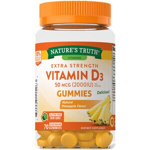 VITAMIN D3 GUMMIES 2000 IU 70 NT
