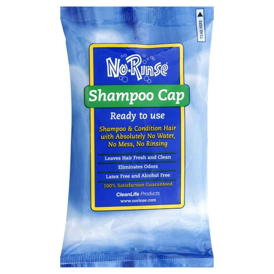 NO RINSE SHAMPOO CAP W/CONDITIONER