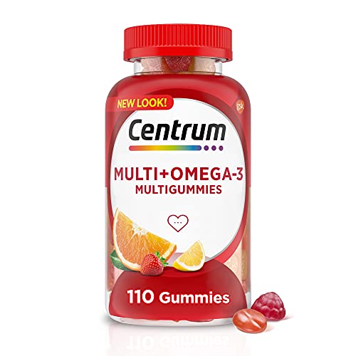 CENTRUM MULTIVITAMIN HEALTH & OMEGA GUMMY 110