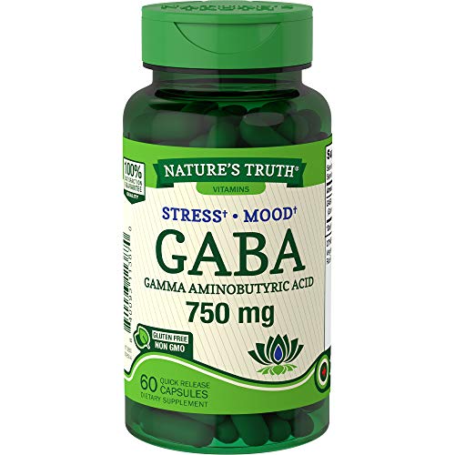 GABA(GAMMA-AMINOBUTYRIC ACID) 750MG CAP 60 NT