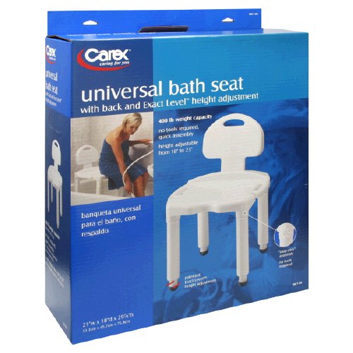 SHOWER CHAIR W/OUT BACK COMP UNIVERSAL