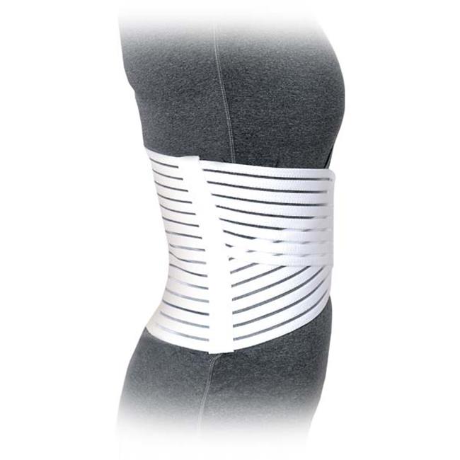 BACK BRACE BREATHE LITE WHITE MD 28-32" AO