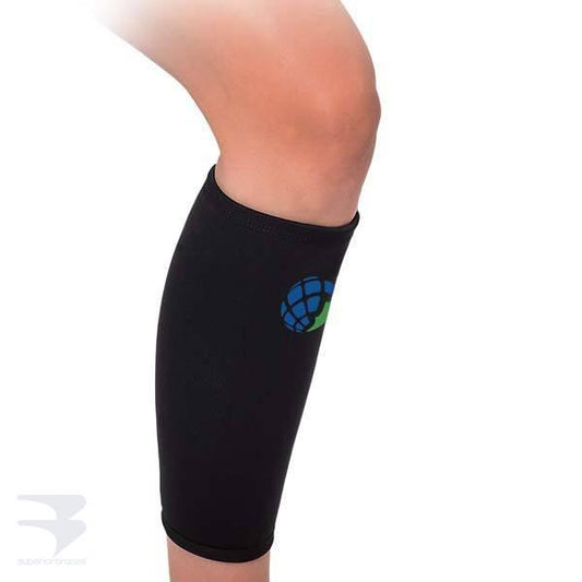 CALF BRACE SLEEVE NEOPRENE BLK MD 14-15" AO