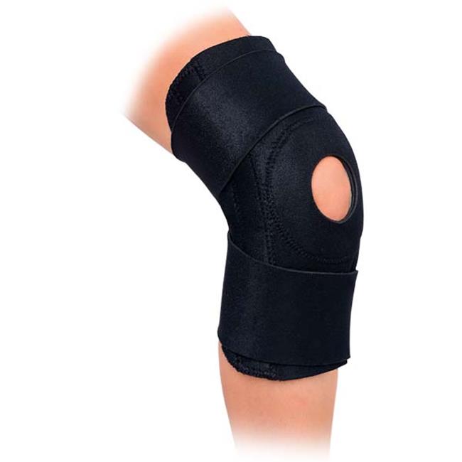 KNEE BRACE WRAP OP BLACK UNIV 12-23" AO