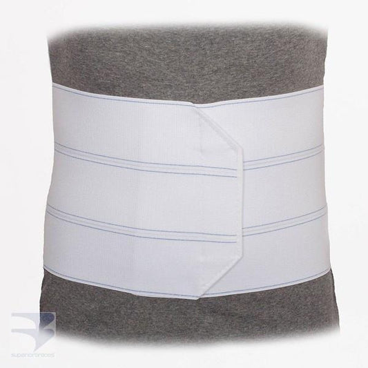 ABDOMINAL BINDER 4 PANEL 12" WHT 30-45" AO