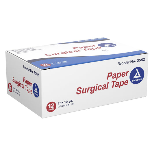 TAPE PAPER SURGICAL 1" X 10 YDS (12)
