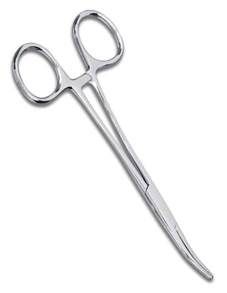 FORCEPS KELLY STEEL CURVED 5 1/2"