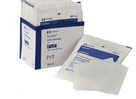 EXCILON DRAIN IV SPONGE 6PLY ST 4X4" 2'S (50)