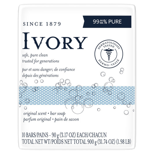 IVORY SOAP PERSONAL SIZE 3.17 OZ 10PK