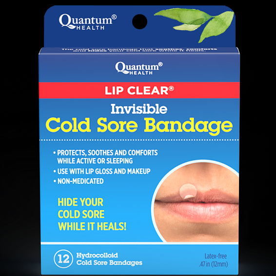 LIPCLEAR INVISIBLE COLD SORE BANDAGE 12