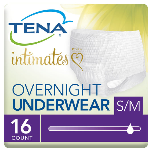 TENA OVERNIGHT UNDERWEAR MEDIUM 16