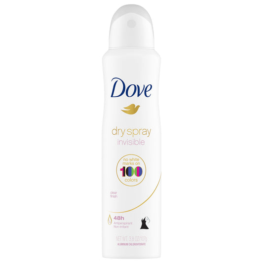 DOVE DRY SPRAY A/P DEO CLEAN FINISH 3.8 OZ