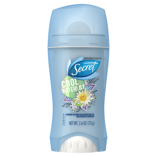 SECRET FRESH INV SOLID AP/DEO WATERLILY 2.6OZ