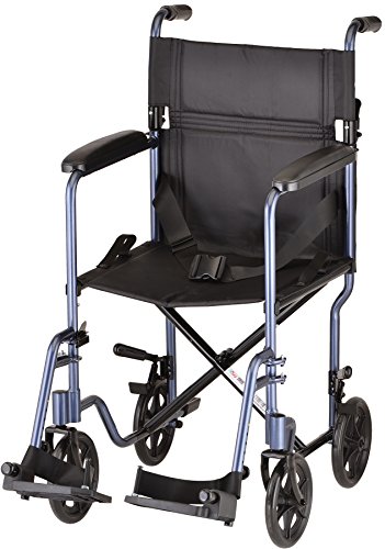 TRANSPORT CHAIR 19 X 16" LTWT FFA SFR BLUE
